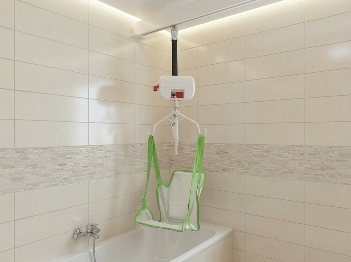 iDuMo Deckenlift im Badezimmer